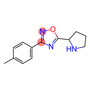 3-(4-methylphenyl)-5-pyrrolidin-2-yl-1,2,4-oxadiazole