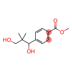 Benzoic acid, 4-(1,3-dihydroxy-2,2-dimethylpropyl)-, methyl ester (9CI)