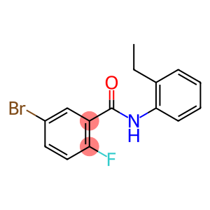 5-bromo-N-(2-ethylphenyl)-2-fluorobenzamide