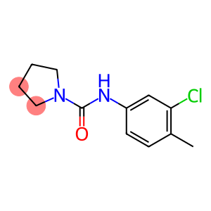 N-(3-chloro-4-methylphenyl)pyrrolidine-1-carboxamide