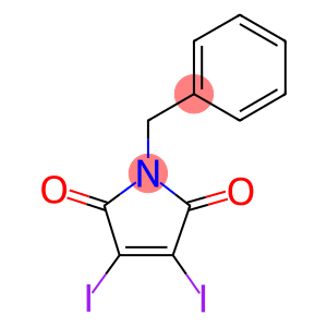 1-Benzyl-3,4-diiodo-1H-pyrrole-2,5-dione