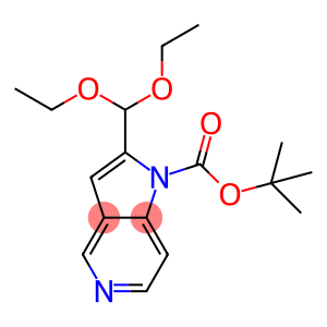 tert-butyl 2-(diethoxymethyl)-1H-pyrrolo[3,2-c]pyridine-1-carboxylate