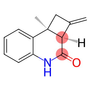 Cyclobuta[c]quinolin-3(1H)-one, 2,2a,4,8b-tetrahydro-2a,8b-dimethyl-2- methylene-, (2aR,8bR)-