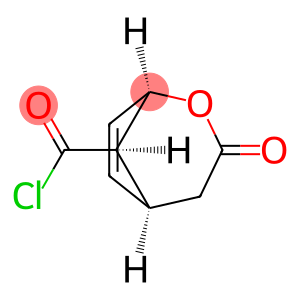 2-Oxabicyclo[3.2.1]oct-6-ene-8-carbonyl chloride, 3-oxo-, anti- (9CI)