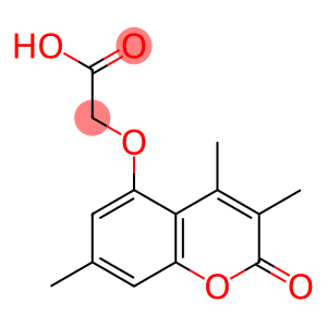 2-(2-keto-3,4,7-trimethyl-chromen-5-yl)oxyacetic acid