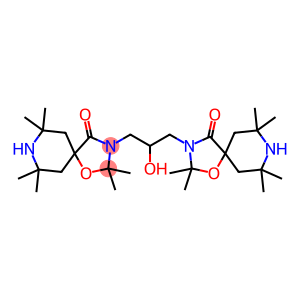 3,3'-(2-hydroxypropane-1,3-diyl)bis[2,2,7,7,9,9-hexamethyl-1-oxa-3,8-diazaspiro[4.5]decan-4-one]