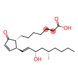 7-[(1R,2S)-2-[(1E,3S,5S)-3-羟基-5-甲基-1-壬烯基]-5-氧代-3-环戊烯-1-基]-2-庚烯酸