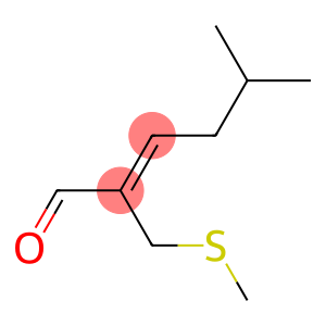 5-METHYL-2-(METHYLTHIOMETHYL)-2-HEXENAL