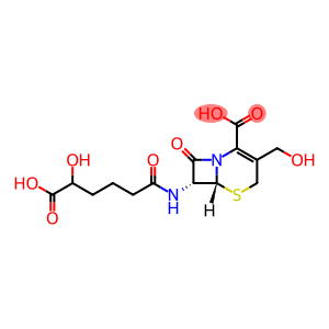 7 beta-(5-hydroxy-5-carboxyvarelamido)-3-hydroxymethyl-3-cephem-4-carboxylic acid