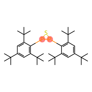 Thiadiphosphirane, 2,3-bis[2,4,6-tris(1,1-dimethylethyl)phenyl]-, (2R,3R)-rel-