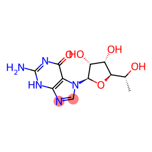 7-(6'-deoxy-beta-D-allofuranosyl)guanine