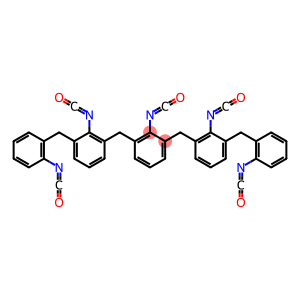2,6-bis[2-isocyanato-3-[(2-isocyanatophenyl)methyl]benzyl]phenyl isocyanate