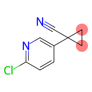 1-(6-chloropyridin-3-yl)cyclopropane-1-carbonitrile