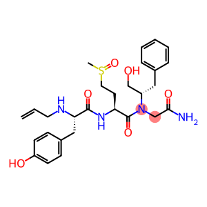 N-(2-Propenyl)-L-Tyr-4-(methylsulfinyl)-L-Abu-Gly-N-[(S)-1-hydroxymethyl-2-phenylethyl]-NH2