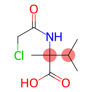 Butyric  acid,  2-(2-chloroacetamido)-2,3-dimethyl-  (5CI)