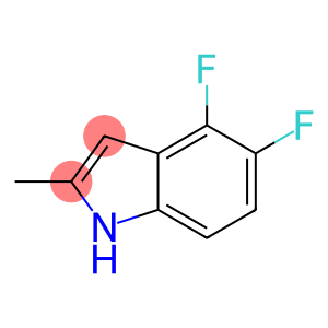 2-甲基-4,5-二氟吲哚