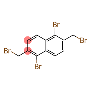 Naphthalene, 1,5-dibromo-2,6-bis(bromomethyl)-