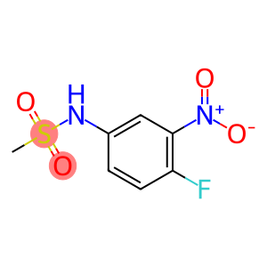 N-{4-fluoro-3-nitrophenyl}methanesulfonamide