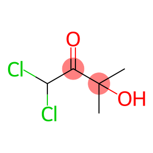 2-Butanone,  1,1-dichloro-3-hydroxy-3-methyl-