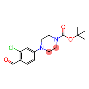 1-Piperazinecarboxylic acid, 4-(3-chloro-4-formylphenyl)-, 1,1-dimethylethyl ester