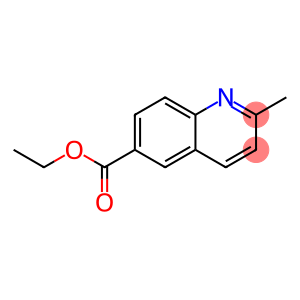 6-quinolinecarboxylic acid, 2-methyl-, ethyl ester