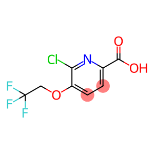 6-chloro-5-(2,2,2-trifluoroethoxy)picolinic acid