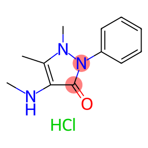 4-Methylaminoantipyrine hydrochloride