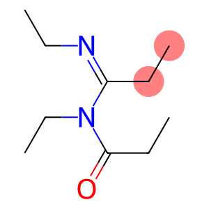 Propionamidine,  N,N-diethyl-N-propionyl-  (3CI)