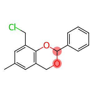 1,3-Benzodioxan,8-(chloromethyl)-6-methyl-2-phenyl-(4CI)