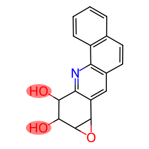 Benz(H)oxireno(A)acridine-2,3-diol, 1A,2,3,11B-tetrahydro-, (1aalpha,2alpha,3beta,11balpha)-