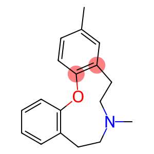 6,7,8,9-tetrahydro-3,7-dimethyl-5H-dibenz[b,i][1,6]oxazecine