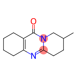 11H-Pyrido[2,1-b]quinazolin-11-one, 1,2,3,4,6,7,8,9-octahydro-8-methyl-