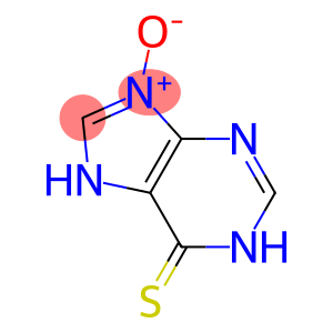 6H-Purine-6-thione,  1,7-dihydro-,  9-oxide