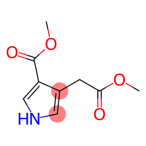 Methyl 4-(2-methoxy-2-oxoethyl)-1H-pyrrole-3-carboxylate