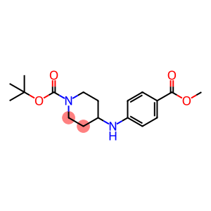 1-Piperidinecarboxylic acid, 4-[[4-(methoxycarbonyl)phenyl]amino]-