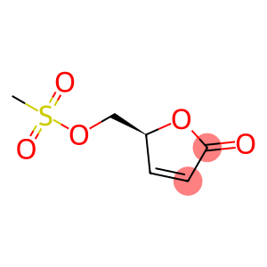 2(5H)-Furanone, 5-[[(methylsulfonyl)oxy]methyl]-, (S)- (9CI)