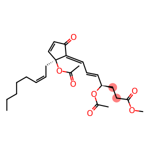 Prosta-5,7,10,14-tetraen-1-oic acid, 4,12-bis(acetyloxy)-9-oxo-, methyl ester, (4R,5E,7E,12α,14Z)-