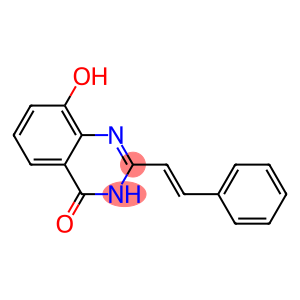 4(3H)-Quinazolinone,  8-hydroxy-2-styryl-  (6CI)