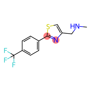 N-甲基-1-(2-(4-(三氟甲基)苯基)噻唑-4-基)甲胺