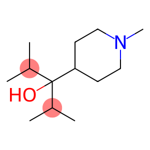 4-Piperidinemethanol, 1-methyl-α,α-bis(1-methylethyl)-