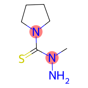 1-PYRROLIDINECARBOTHIOIC ACID, 1-METHYLHYDRAZIDE