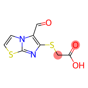 2-({5-formylimidazo[2,1-b][1,3]thiazol-6-yl}sulfanyl)acetic acid