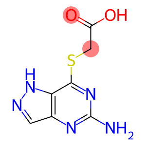 Acetic acid, 2-[(5-aMino-1H-pyrazolo[4,3-d]pyriMidin-7-yl)thio]-