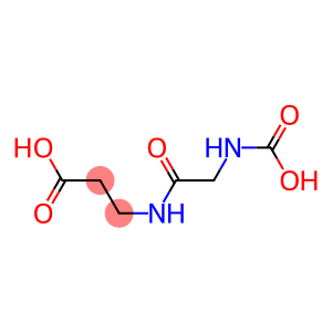 -bta--Alanine,  N-(N-carboxyglycyl)-  (5CI)