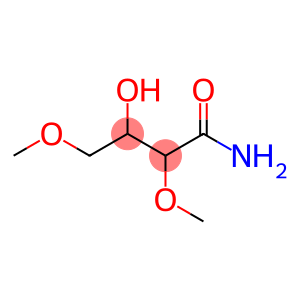 Butyramide,  -bta--hydroxy--alpha-,-gamma--dimethoxy-  (3CI)