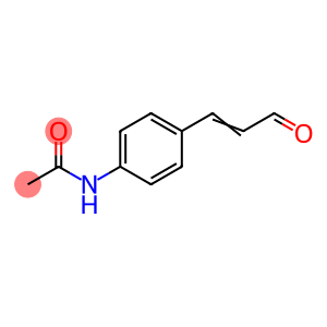 Acetamide, N-[4-(3-oxo-1-propen-1-yl)phenyl]-
