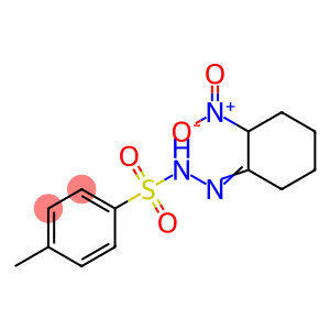Benzenesulfonic acid, 4-methyl-, 2-(2-nitrocyclohexylidene)hydrazide