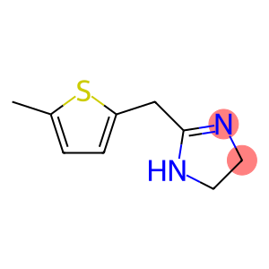 1H-Imidazole,  4,5-dihydro-2-[(5-methyl-2-thienyl)methyl]-