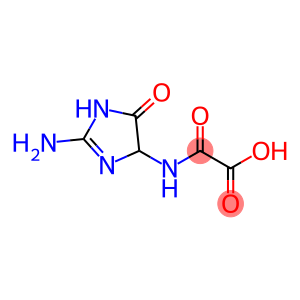 Oxamic  acid,  (tetrahydro-2-imino-5-oxo-4-imidazolyl)-  (4CI)