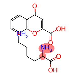 DL-lysine mono(4-oxo-4H-1-benzopyran-2-carboxylate)